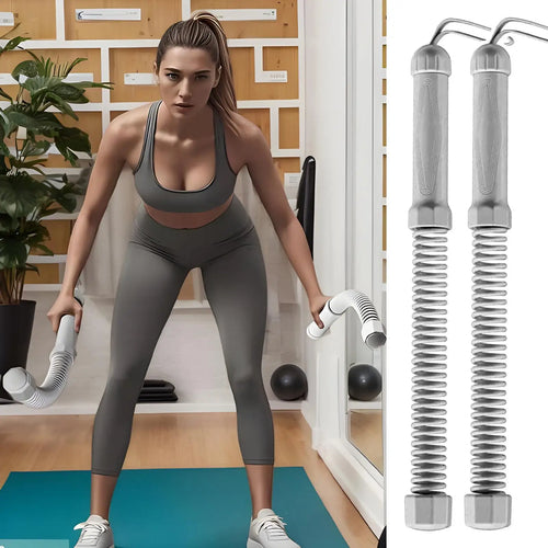 Battle Ropes 2 Pieces Rope Workout Anti-Knot Cordless Fitness Strap Shock-Absorbent Non-Slip Compact for Men Women Sports Home