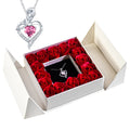 Gifts for Women Jewelry Pendant Necklace /w Soap Eternal Rose Gift Box Mother's Day Necklace Jewelry Wedding Anniversary Gifts